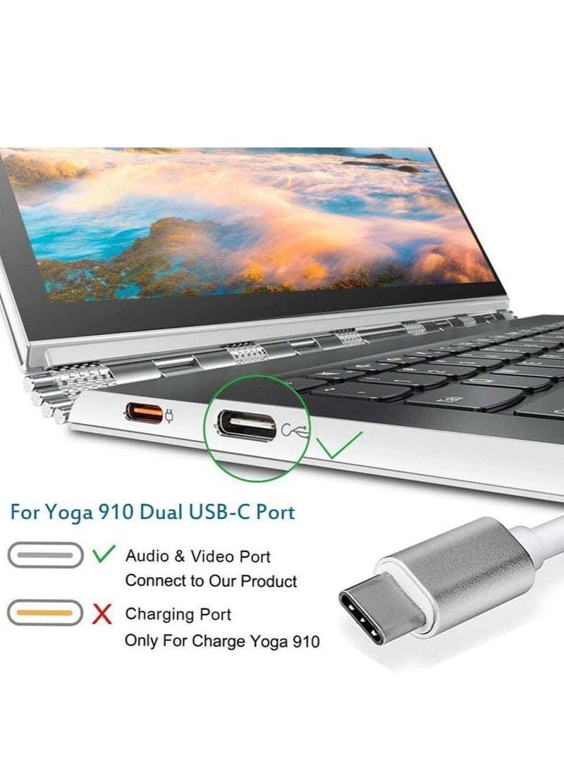 محول USB-C إلى VGA من JAJEEK، متوافق مع Thunderbolt 3، إخراج فيديو 1080P - Image 5