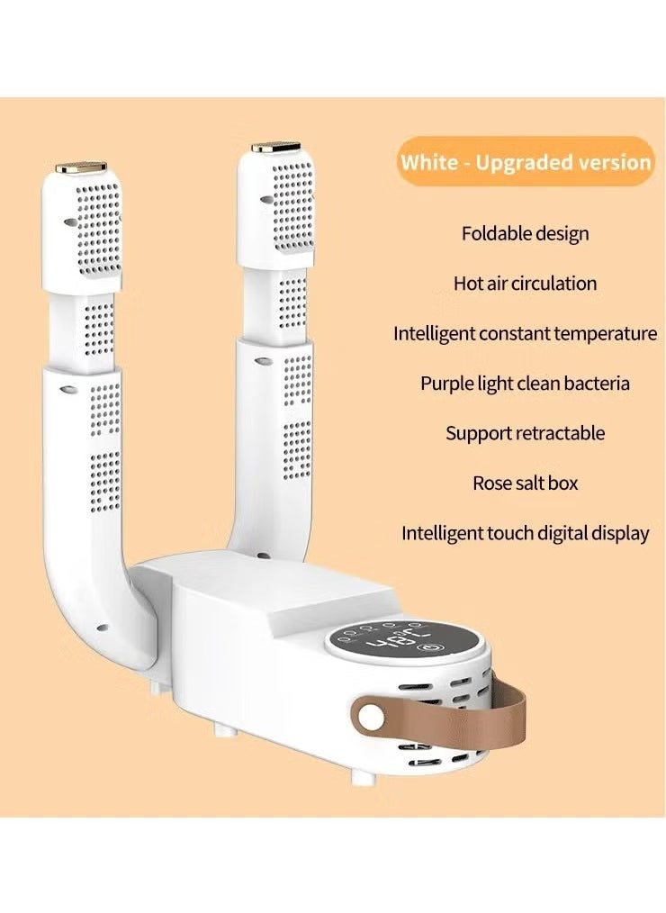 JAJEEK - Shoe Dryer, Boot Shoe Dryer & Socks Dryer – Portable Smart Multi-Functional Folding Shoe Dryer with Temperature Control, UV Disinfection & Deodorizing, Ideal for Shoes, Boots & Socks - Image 1