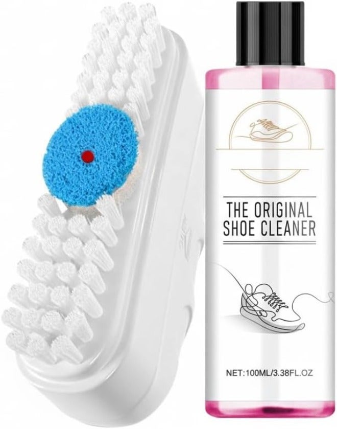 Arabest Sneaker Cleaning Set | Shoe Whitening Kit | Shoe Cleaning Tool | White Sneaker Cleaner Kit, Friendly Shoe Cleaner Sneakers White Foam, Brush and 1 Microfiber Towel for All  Material - Image 1