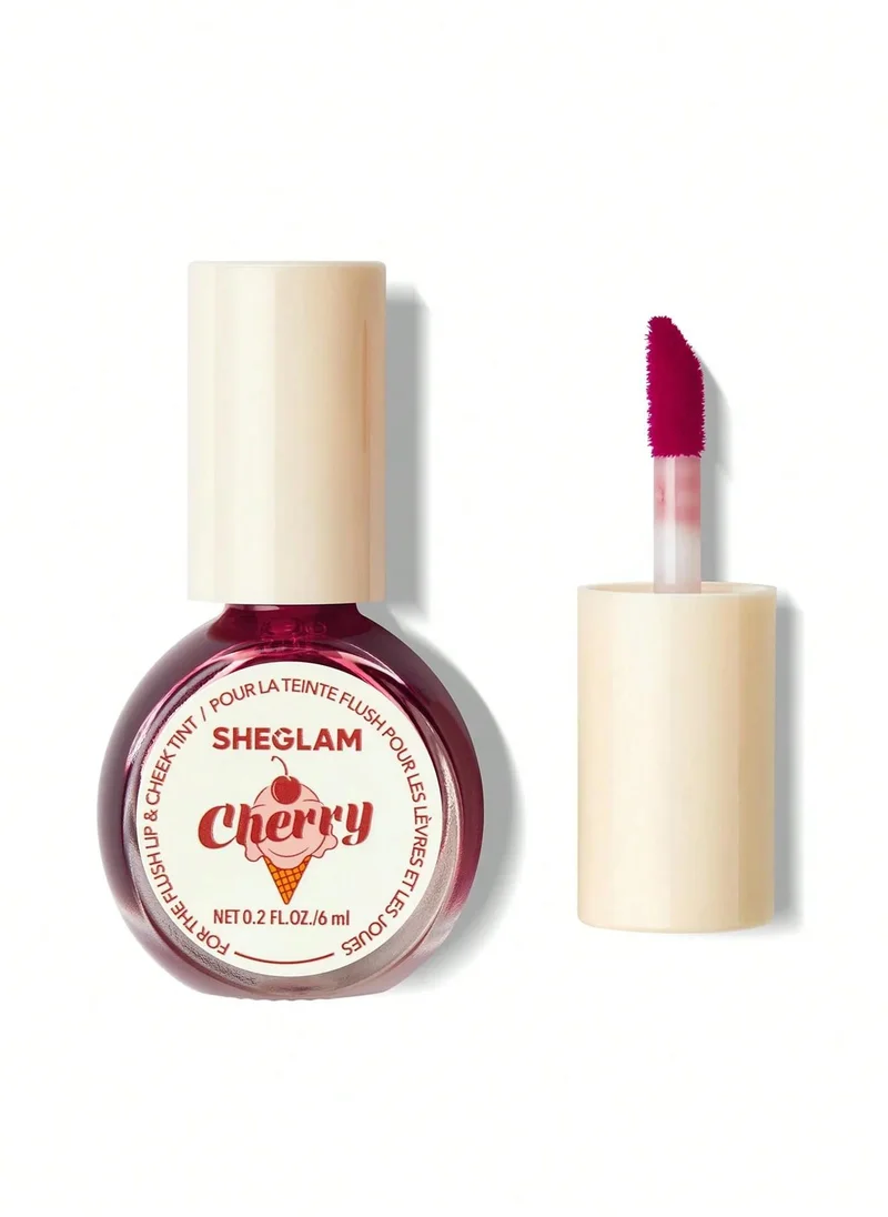 شيجلام For The Flush Lip & Cheek Tint-Cherry Picked