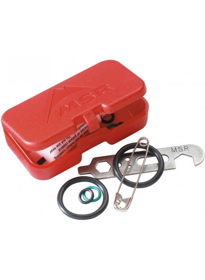 MSR MSR Annual Maintenance Kit for Liquid Fuel Camping Stoves, Red