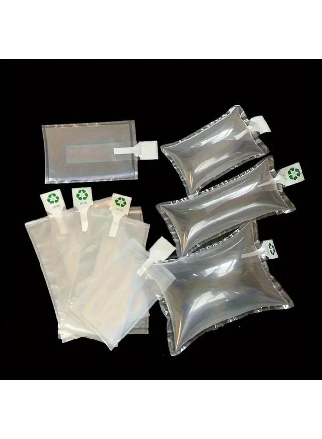 10 عبوة من أكياس الوسائد الهوائية مقاس 5.91 × 11.81 بوصة مع مضخة يدوية للتغليف والشحن - Image 5