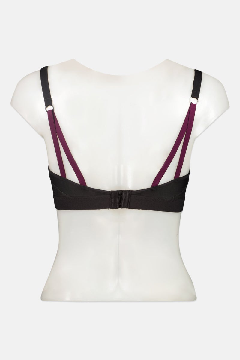 TRIUMPH سوتيان نسائي مزخرف بدون حشوة، متعدد الألوان - Image 2