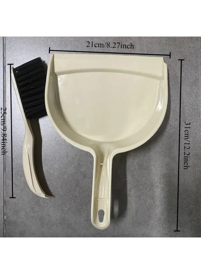 Compact Creative Broom And Dustpan Set For Hard Floors Random Color 1 Set - Image 3