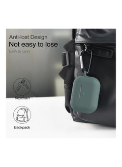 NIBEMINENT 5-In-1 Protective Silicone Case For Apple AirPods Pro Green  - Image 4