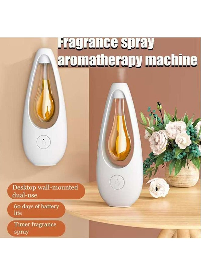 Calming Lavender Air Freshener Machine – Smart Auto-Spray Diffuser with Humidifier for Relaxation & Sleep, Hotel-Grade Scent (Lavender Oil Included)