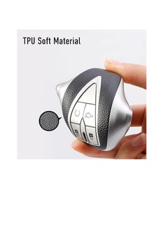 OUYoo OUYoo For Changan TPU Key Fob Cover Case Shell with Keychain for UNI UNI-T CS75 Eado Plus UNI-K CS85 Alsvin UNI-V0 CS95 CS35 .  - Image 3