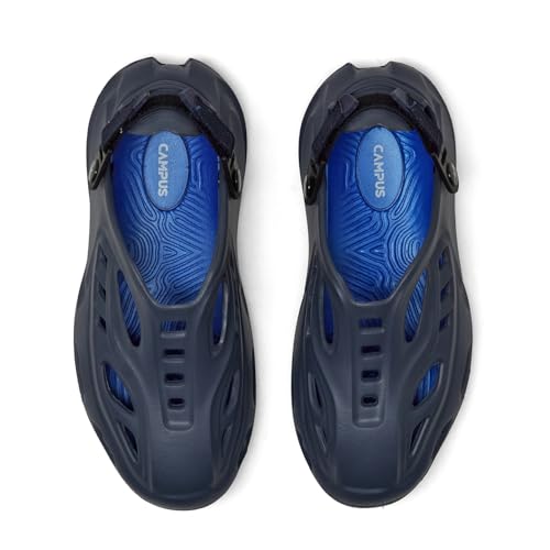 Campus Men's GC-4019B Clogs NAVY/R.BLUE - 6UK/India - Image 4