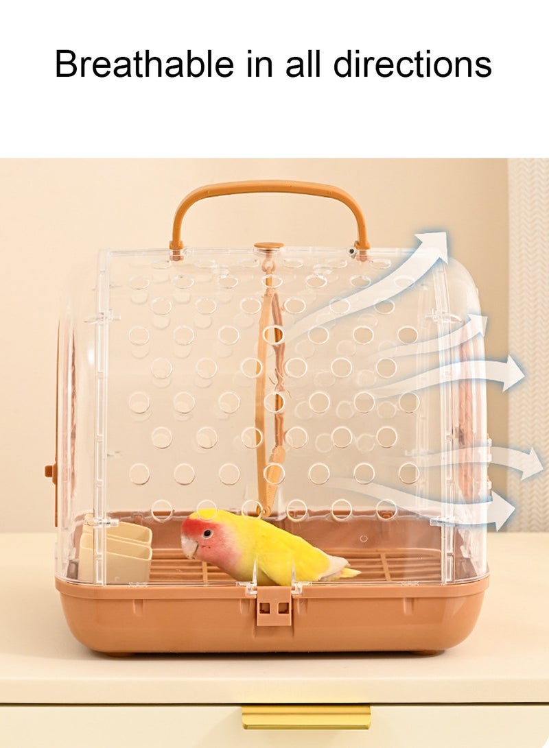 كيدل قفص الطيور المحمولة حقيبة السفر قفص الطيور المشي المحمولة قفص الطيور - Image 5