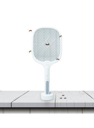 ECARES® Electric Bug Zapper, Mosquito Swatter, Instant Fly Swatter, Rechargeable Racket, Fly Killer, Heavy Duty, USB Rechargeable, 3 Layers Safety Mesh, Intelligent Trapping Mosquitoes, Indoor Outdoor - pzsku/Z63C6C6F9FC4B4C5B1341Z/45/1750353480/7c6e960e-ef42-4126-ad5b-c5c587061792