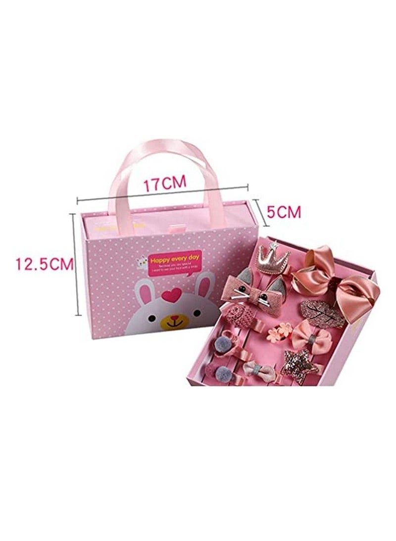 BLOOMING TIME 18-Piece Headwear Set Pink - Image 4