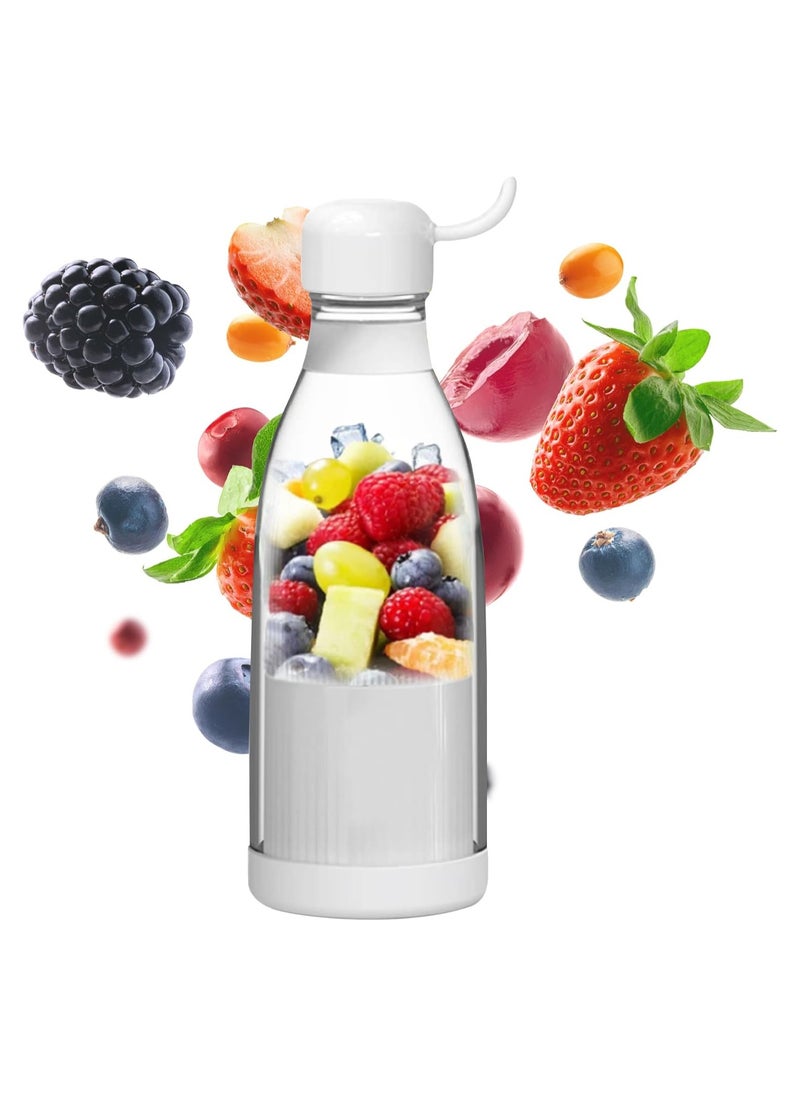 DubaiGallery - Electric Portable Blender Fresh Juice Blender Cup Blender Stronger and Faster Home 420 Ml Plastic Battery Charging AC Motor - Image 1