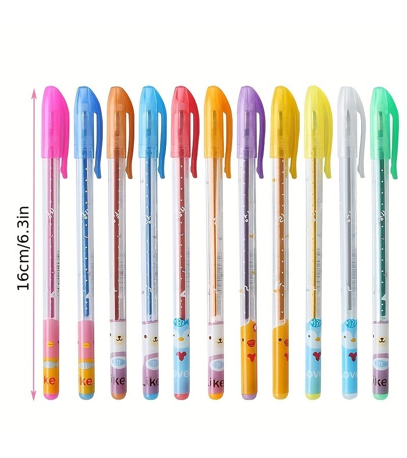 36 Color Changing Glitter Pen Set Liquid Sparkle Gel Pens for Journaling Drawing Doodling - Image 5