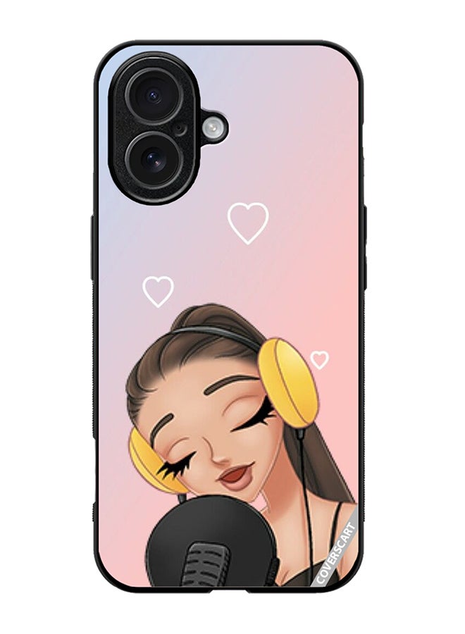 Protective Case Cover For Apple iPhone 17 Cutie Is Singing Design Multicolour