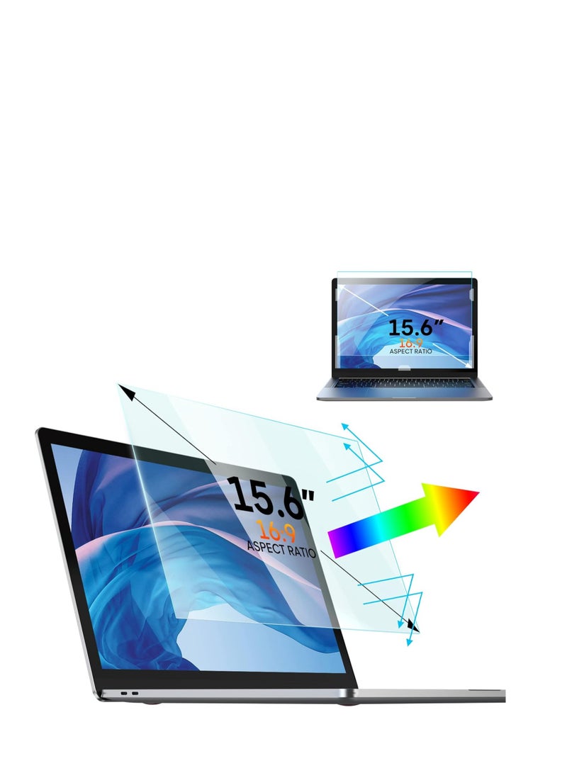 1PC 15.6" Anti Glare Screen Protector for HP Pavilion 15,HP Envy 15,Dell Insprion 15, Lenovo Ideapad 15,Thinkpad 15,Acer Aspire 15.6,ASUS Vivobook 15.6,ROG Strix G15 15.6,Chromebook 15.6 inch Laptop  - Image 1