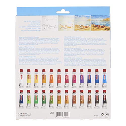 Talens ROYAL TALENS Art Creation Artists' Colours, 24x12ml, Water Colours - Image 2