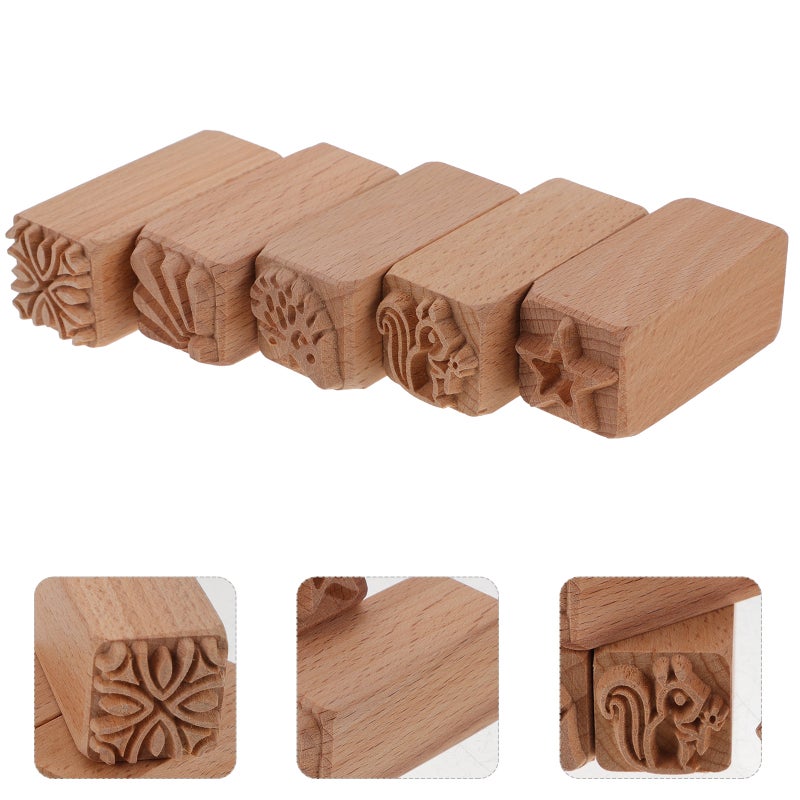 5pcs Baking Molds Cake Stampers Baking Molds Dessert Stampers - Image 1