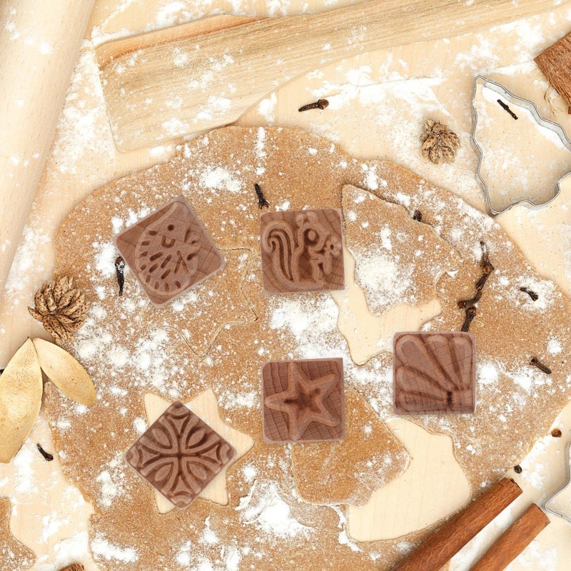 5pcs Baking Molds Cake Stampers Baking Molds Dessert Stampers - Image 3