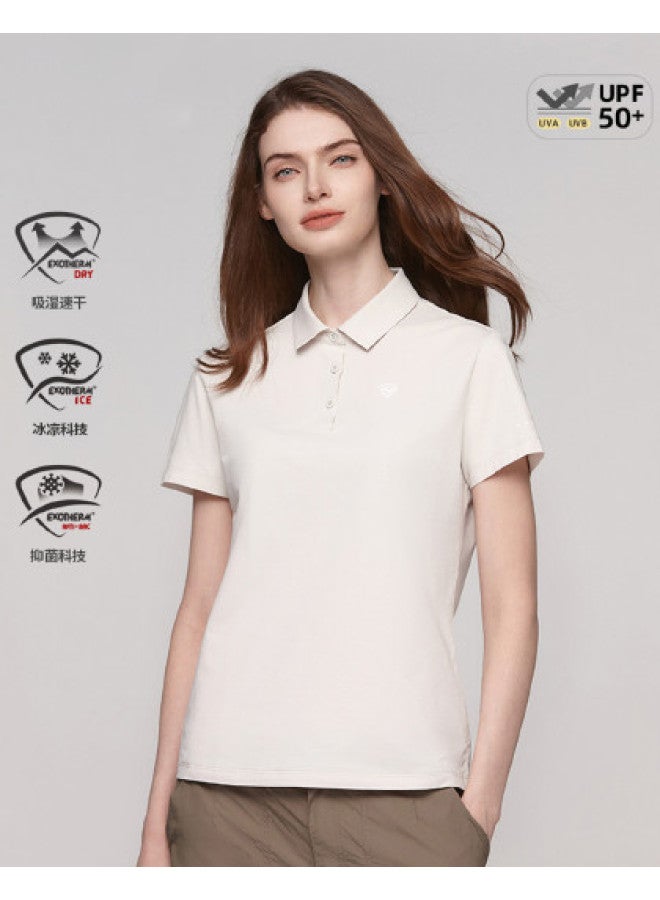 NorthLand Moisture-wicking Short Sleeve Women's T-shirt, Ladies Polo Shirt, Women's Top, Sport T-shirt For Women, Spring/summer Wear - Image 1