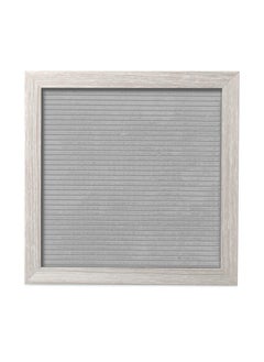 pearhead 10" X 10" Letterboard, Rustic Nursery, Message Board, Milestone Or Baby Announcement Sign, Light Gray  - Image 3