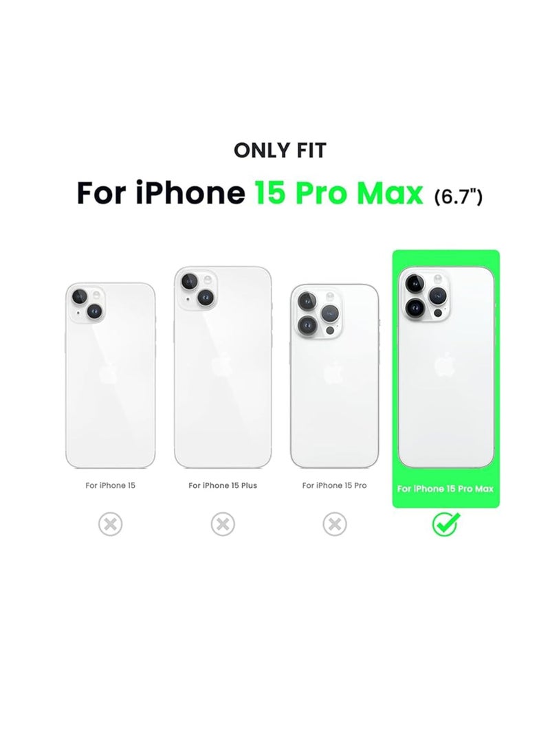 LEDIN iPhone 15 Pro Max Case, Liquid Silicone Phone Case for iPhone 15 Pro Max 6.7 Inch, Colorful Silky-Soft Protective Cover (Red) - Image 2