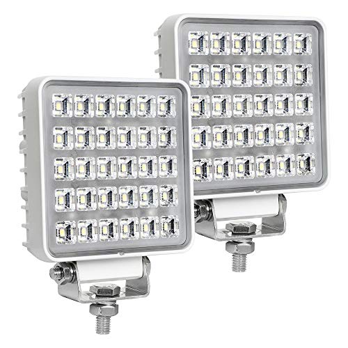 Exzeit Waterproof Led Boat Lights 2 pc 60W Waterproof Test DeckDock Marine Lights 4200LMS 150Flood Light 43inches 1224 V Led Light Bar - Image 1
