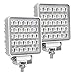 Exzeit Waterproof Led Boat Lights 2 pc 60W Waterproof Test DeckDock Marine Lights 4200LMS 150Flood Light 43inches 1224 V Led Light Bar - Image 2