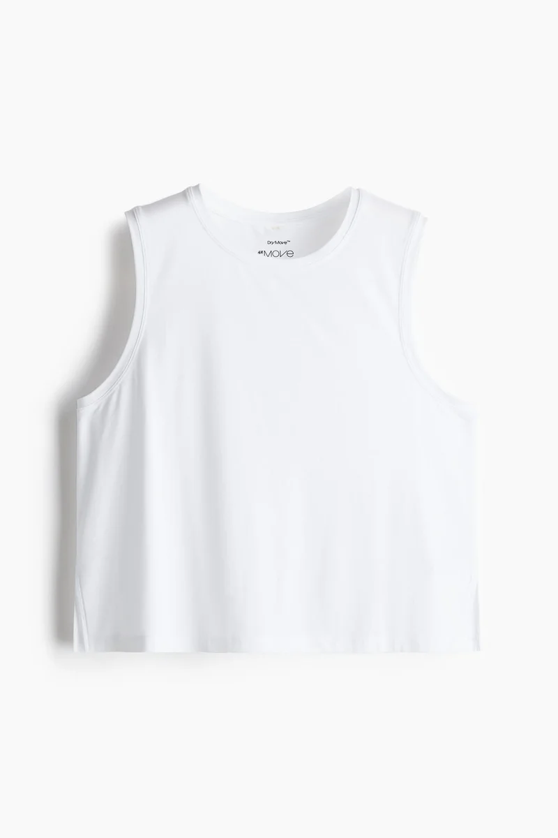 H&M Boxy-style sports vest top in DryMove™