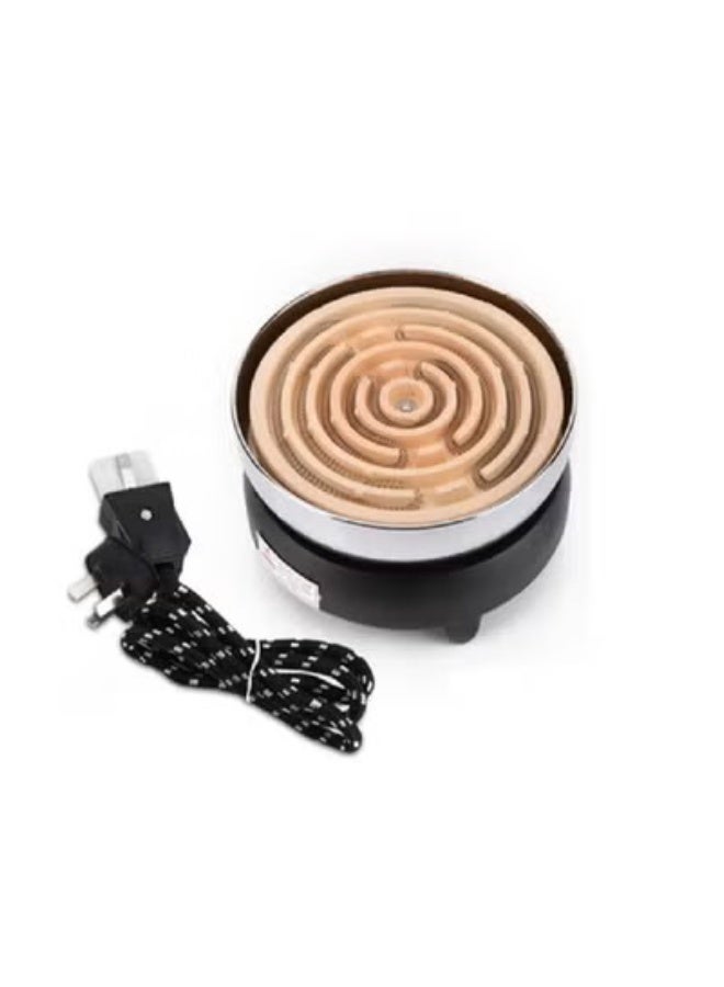 Single Electric Hot Plate with Spiral Heating Element – 2000W Portable Cooker for Cooking & Reheating
