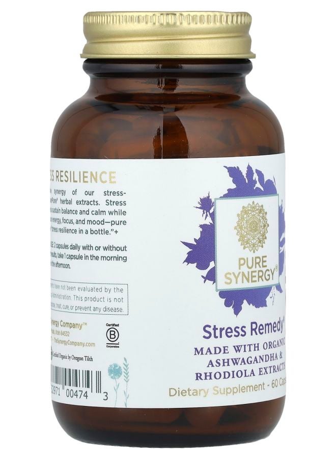 Pure Synergy علاج التوتر® 60 كبسولة - Image 2