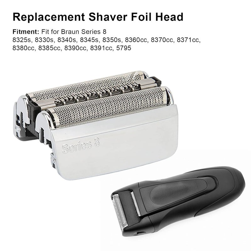 klarako Shaver Replacement Part, Electric Shaver Replacement Head for Braun Series 8 8325s 8330s, Replacement Cutter Head Accessory - Image 2