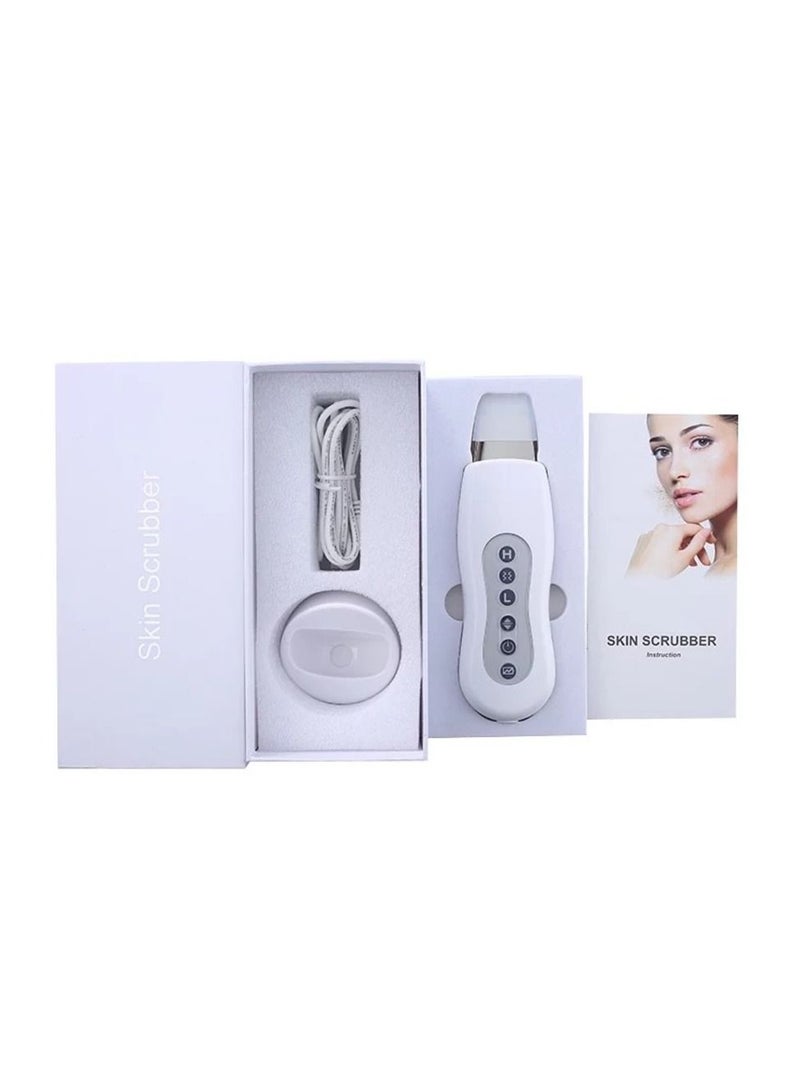 Calla Ultrasonic Facial Skin Scrubber Blackhead Remover USB Charger Pore Cleanser and Lifting Tool - Image 5