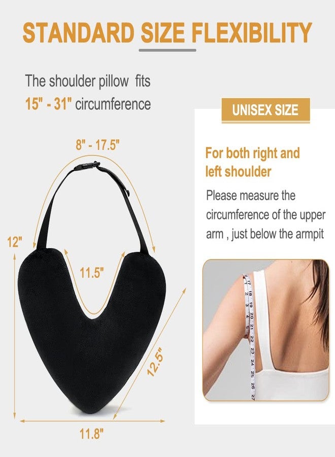 Zelen Rotator Cuff Pillow Shoulder Pain, Post Shoulder Surgery Support Pillow, Under Arm Pillow for Shoulder Pain Relief, Frozen Shoulder Sleeping Pillow Sling, Arm Support Pillow for Side Sleepers Adults - Image 2