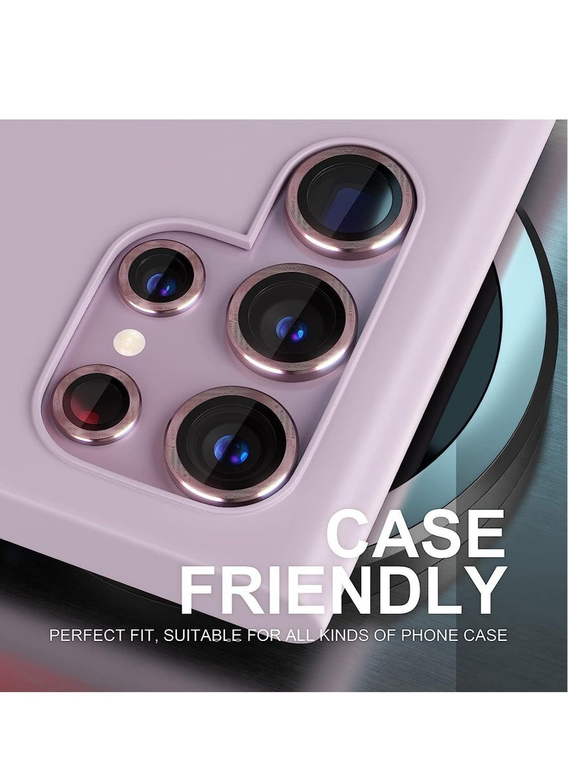 vesus Samsung Galaxy S23 Ultra Camera Lens Protector, Scratch-Resistant Tempered Glass with Alloy Edge Camera Cover Screen Protector - Image 5