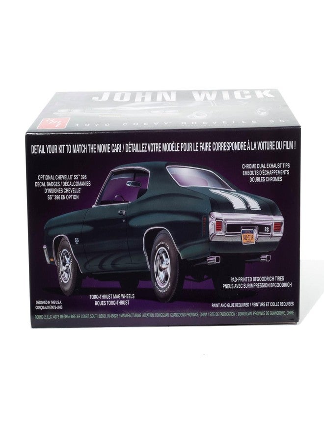 AMT 1970 Chevy Chevelle John Wick 1:25 Scale Model Kit - Image 2