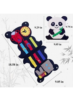 Generic Cpc CE Certification Felt Busy Learning Children's Board Dressing Board Early Education Educational Toys-Color:Style Six  - Image 2