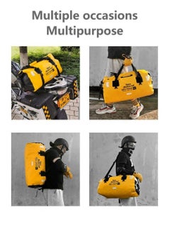 Cool Baby Style COOLBABY Large Waterproof Duffel Bag Rolltop Dry Backpack Duffle Bags For Kayaking Rafting Boating Swimming Camping Travel Gym Beach 66L  - Image 5