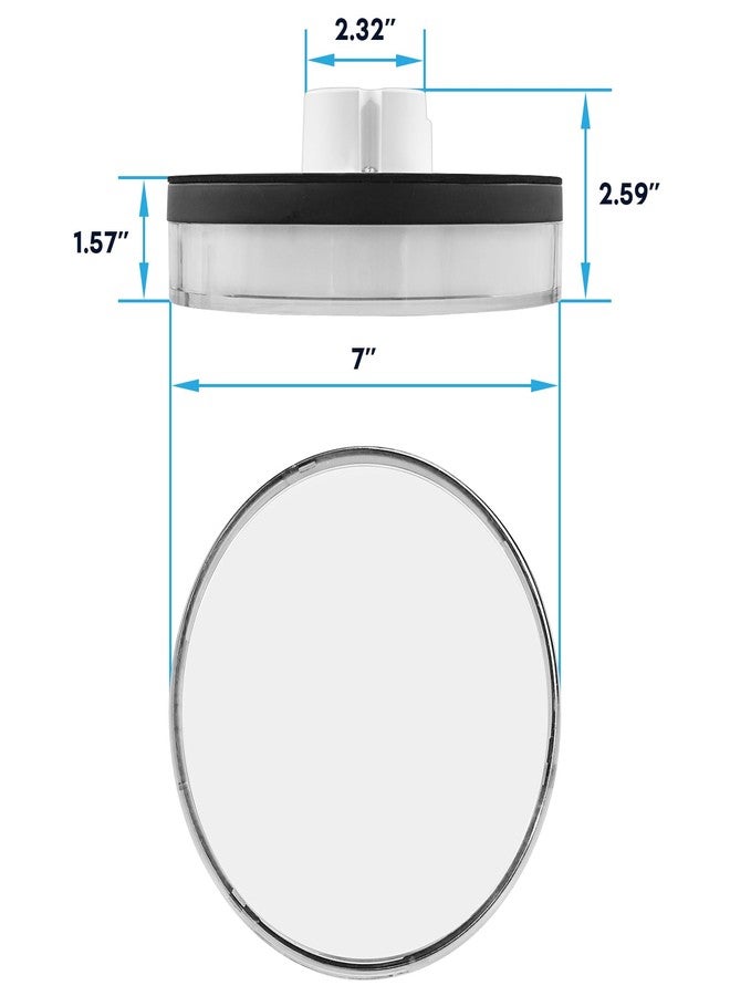 LUXRITE Slim 7 Inch LED Outdoor Flush Mount Light, 15W, 1000LM, 5CCT 2700K 3000K 3500K 4000K 5000K, Dimmable LED Ceiling Light, IP65 Waterproof, ETL Listed, Indoor Outdoor - Black - Image 5