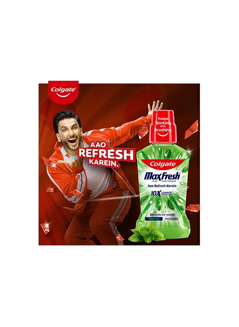 Colgate Fresh Tea Mouthwash - 250ml - Image 5