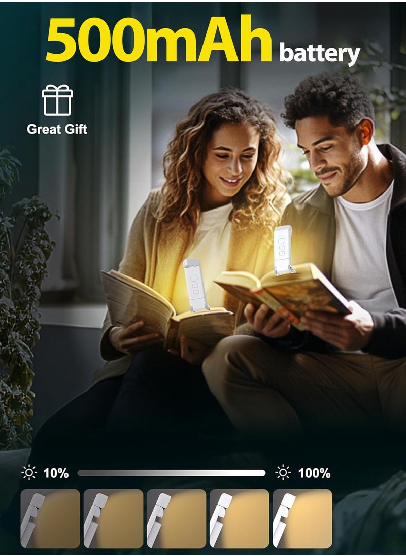 HEROCKX - Bookmark Reading Light - Portable Book Light - Dimmable Rechargeable - with 30/60 Minute Timer - for Kids, Reading Lovers - Image 1