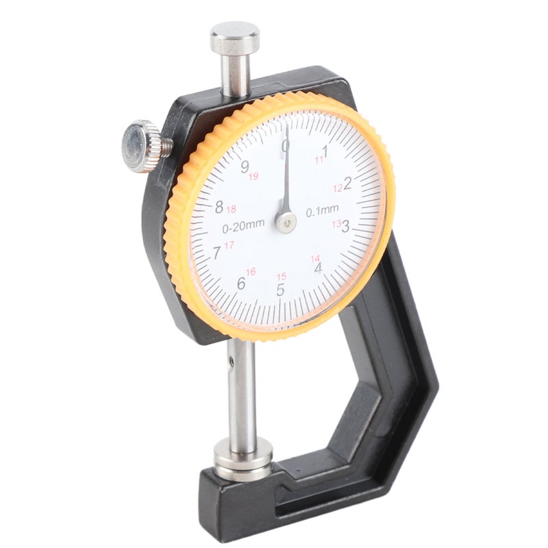 Thickness Gauge Tester Dial Flat Head Vegetable Tanned Leather DIY Measuring Tool0-20mm - Image 4