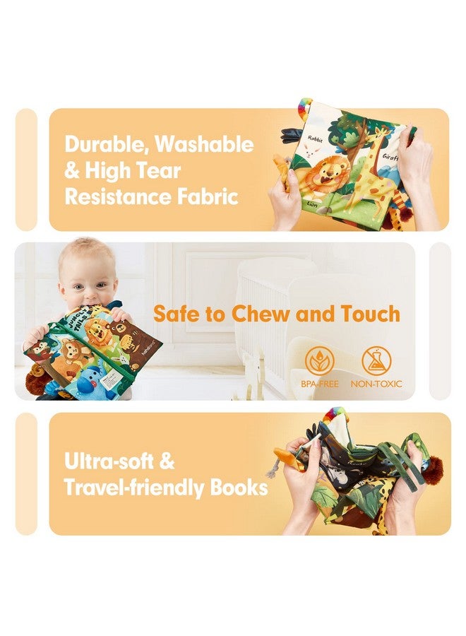 هاهالاند كتب أطفال من عمر 0 إلى 6 أشهر، لعبة وقت الاستلقاء على البطن، ألعاب أطفال حسية عالية التباين من عمر 6 إلى 12 شهرًا، كتاب ملمس، هدية عيد الميلاد، هدايا عيد الميلاد للأولاد والبنات من عمر 0 إلى 3 أشهر، كتاب، لعبة التعلم المبكر - Image 3