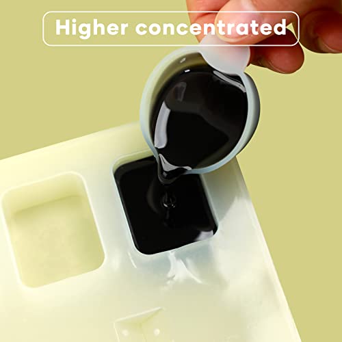 HTVRONT Black Epoxy Pigment - 1.76oz/50ml Black Resin Pigment Paste, Higher Concentrated & Easy to Mix Epoxy Dye for Resin Coloring, Tables, Tumbler - Image 2