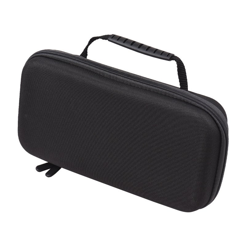 Microphone Case Dual Microphones Carrying Bag Mic Bag Storage Box Carry Case Water-resistant Shock-proof Black for Storing Two Microphones - Image 1