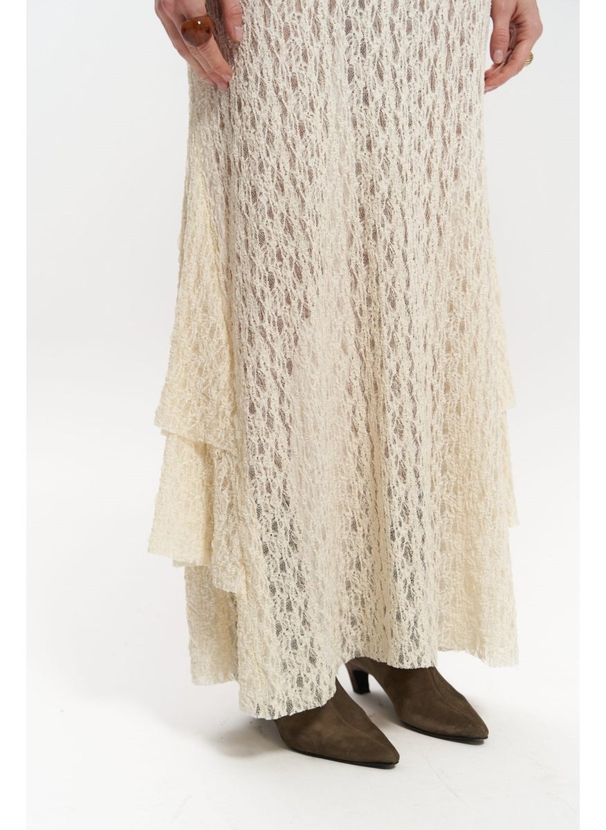 Laced Beige Long Dress - pzsku/Z63C8C405505252AFDBBDZ/45/_/1741093420/bf703f7b-8894-4ea6-8615-554ce20a668f