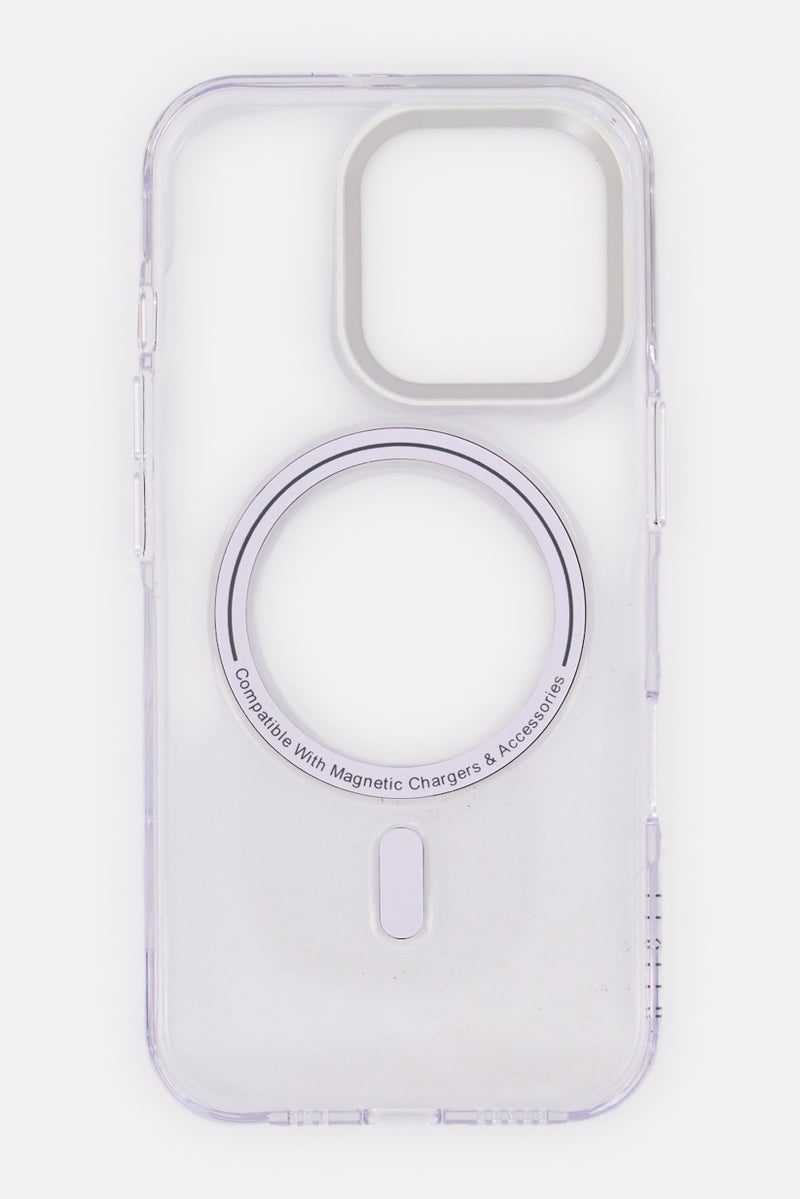 LEVELO iPhone 16 Pro Allure Protective Case, Transparent - Image 3
