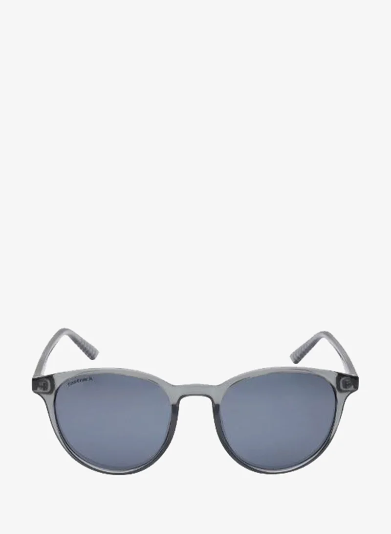 fastrack Polarized Sunglasses Grey Frame Smoke Mirror Lens 52mm  - P469BK12PV