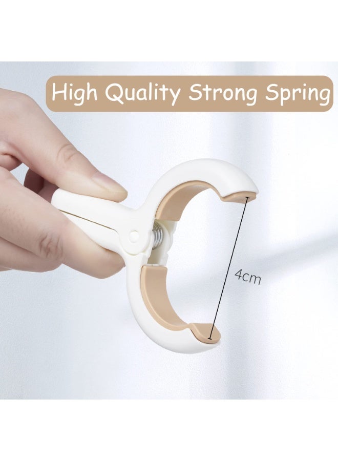 3 Pack Plastic Heavy Duty Clothes Pins, Anti-Rust Spring Laundry Clips, Ideal for Hanging Clothes, Beach Towels and Blankets for Drying - Image 3
