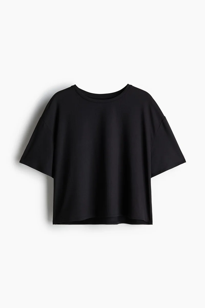 H&M Boxy-Style Sports Top In Drymove2