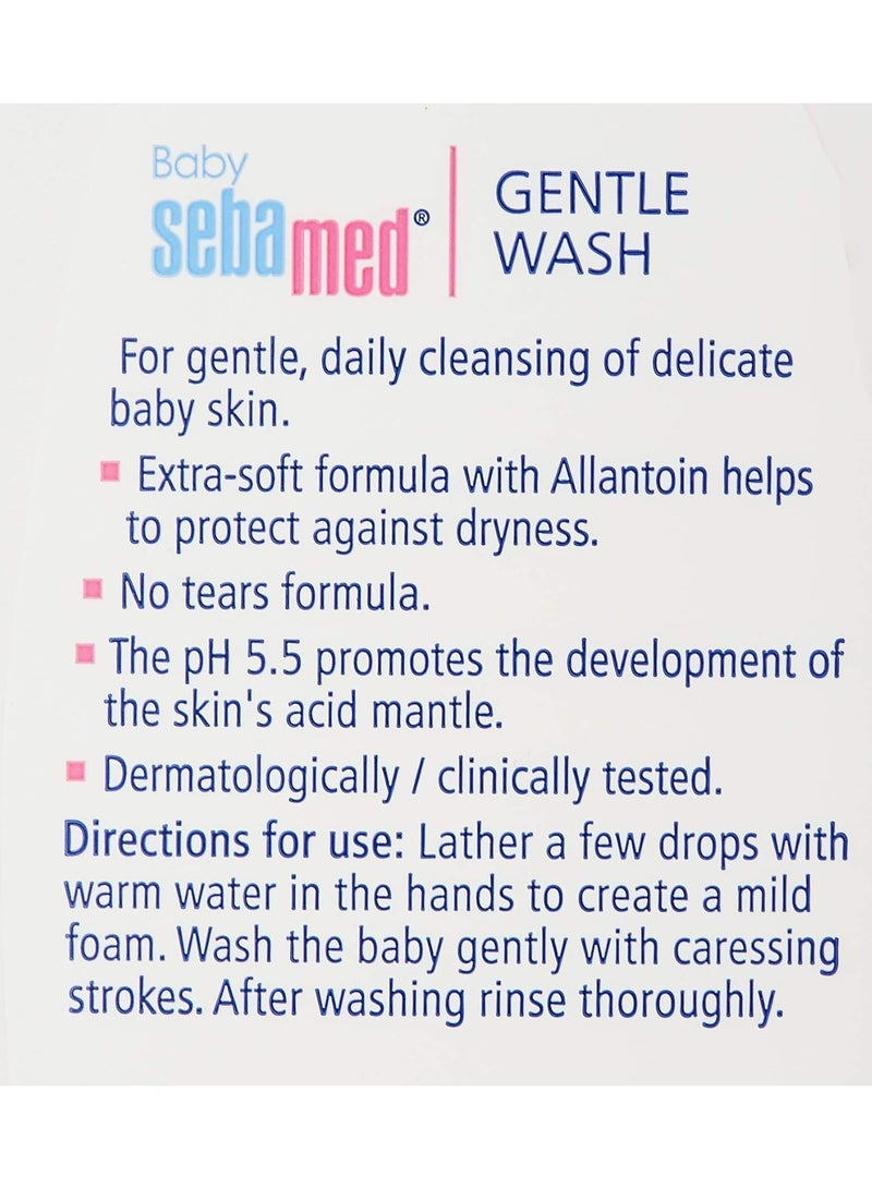 Sebamed Baby Gentle Wash With Allantoin 200 ML - Image 2